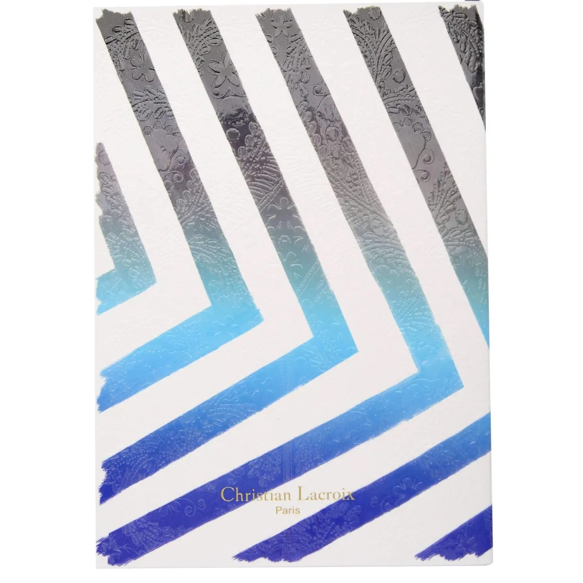 Sol Y Sombra Sunrise Blue Embossed Paseo Notebook