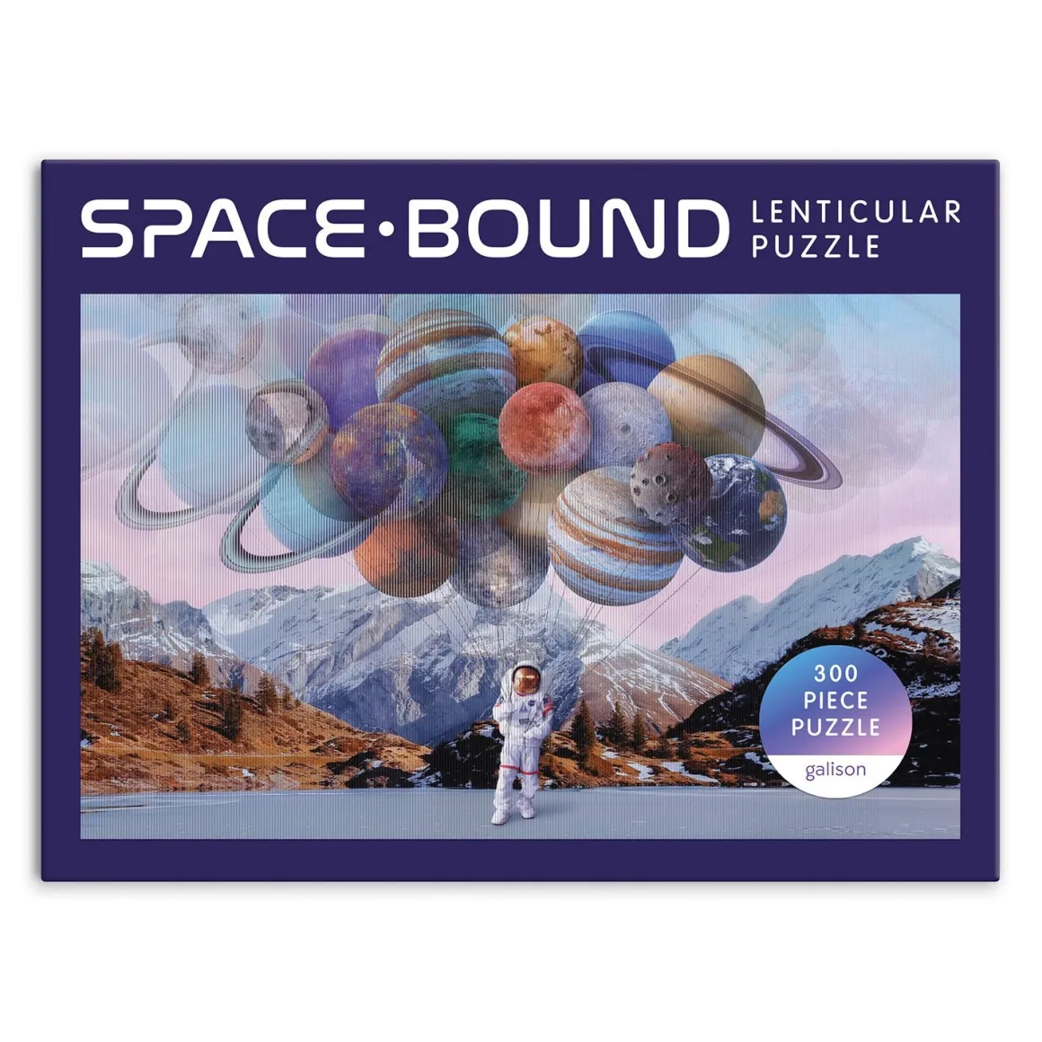 Space Bound 300 Piece Lenticular Jigsaw Puzzle