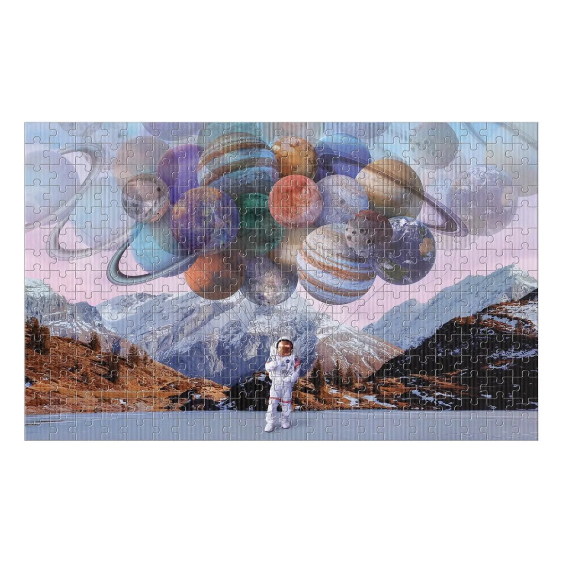 Space Bound 300 Piece Lenticular Jigsaw Puzzle