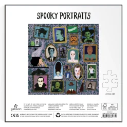 Spooky Portraits 500 Piece Foil Puzzle