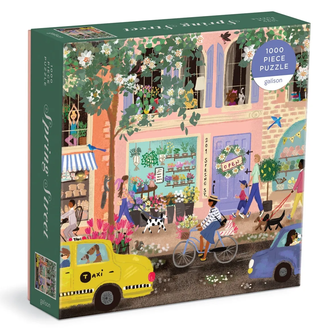 Spring Street 1000 Piece Jigsaw Puzzle
