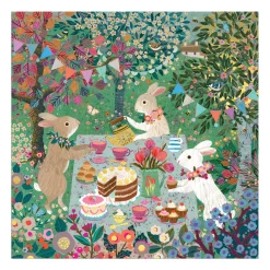 Spring Tea Party 500 Piece Foil Puzzle