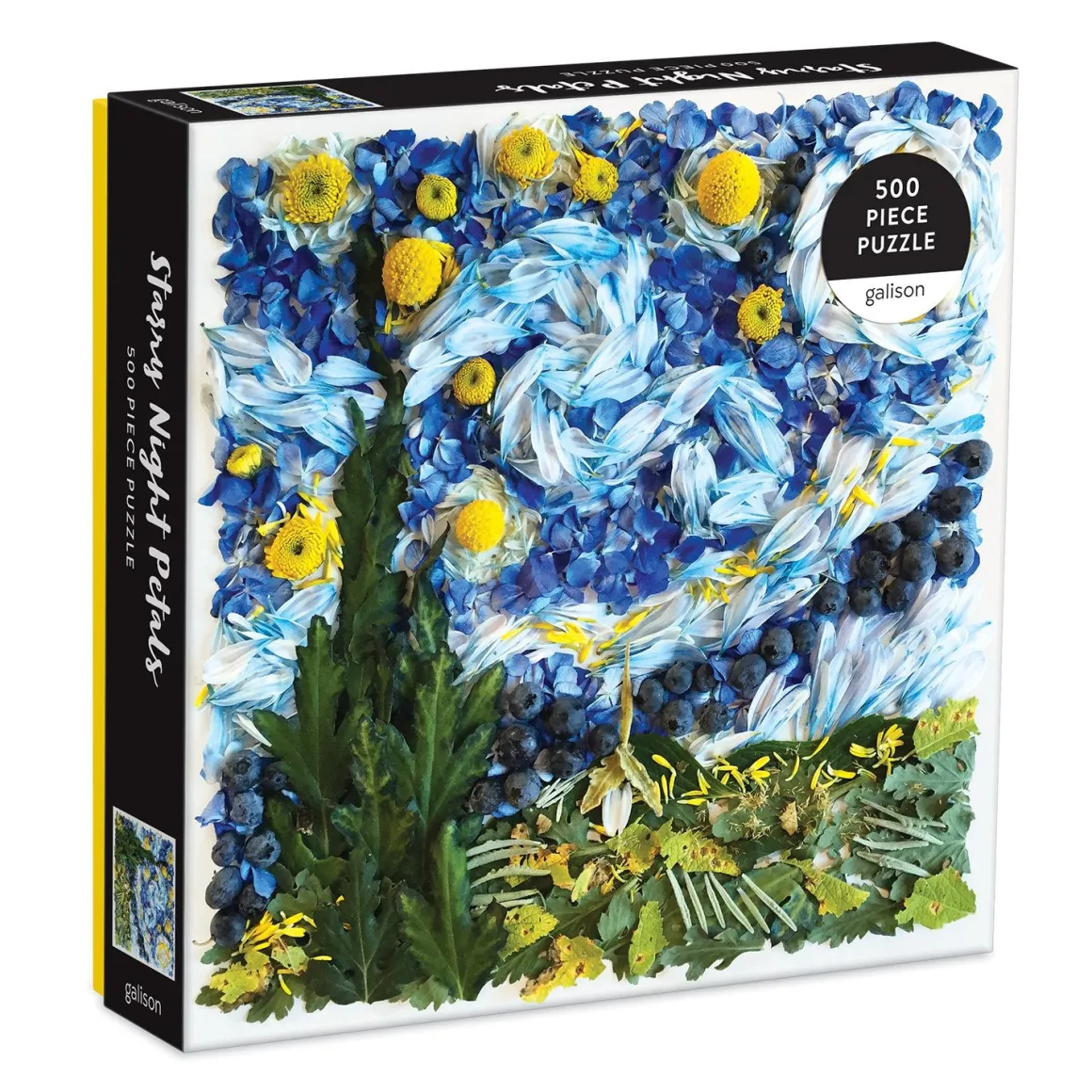 Starry Night Petals 500 Piece Jigsaw Puzzle
