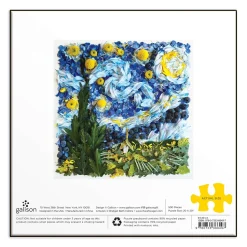 Starry Night Petals 500 Piece Jigsaw Puzzle