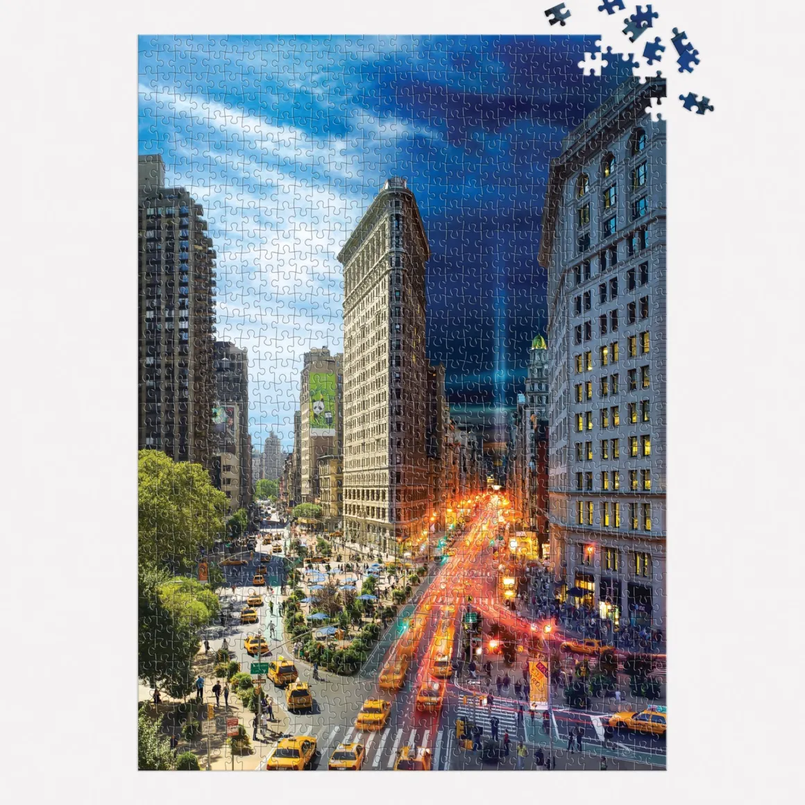 Stephen Wilkes Day To Night Flatiron 1000 Piece Puzzle