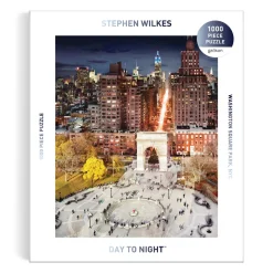 Stephen Wilkes Day To Night Washington Square Park 1000 Piece Puzzle