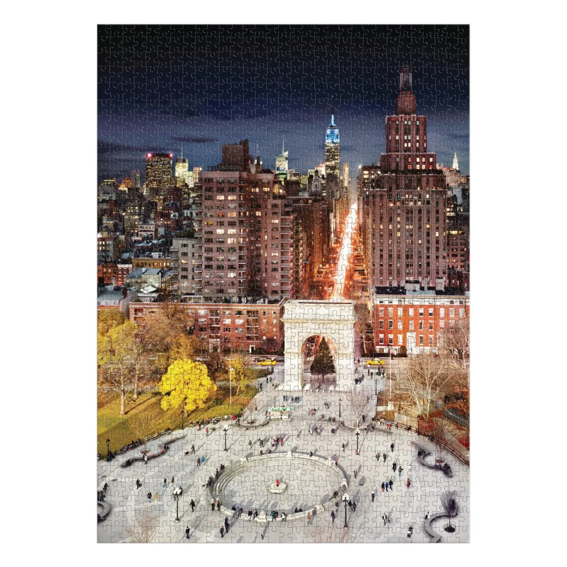 Stephen Wilkes Day To Night Washington Square Park 1000 Piece Puzzle