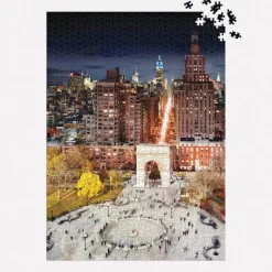 Stephen Wilkes Day To Night Washington Square Park 1000 Piece Puzzle