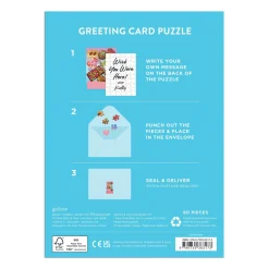 Sweets for the Sweet Greeting Card Puzzle