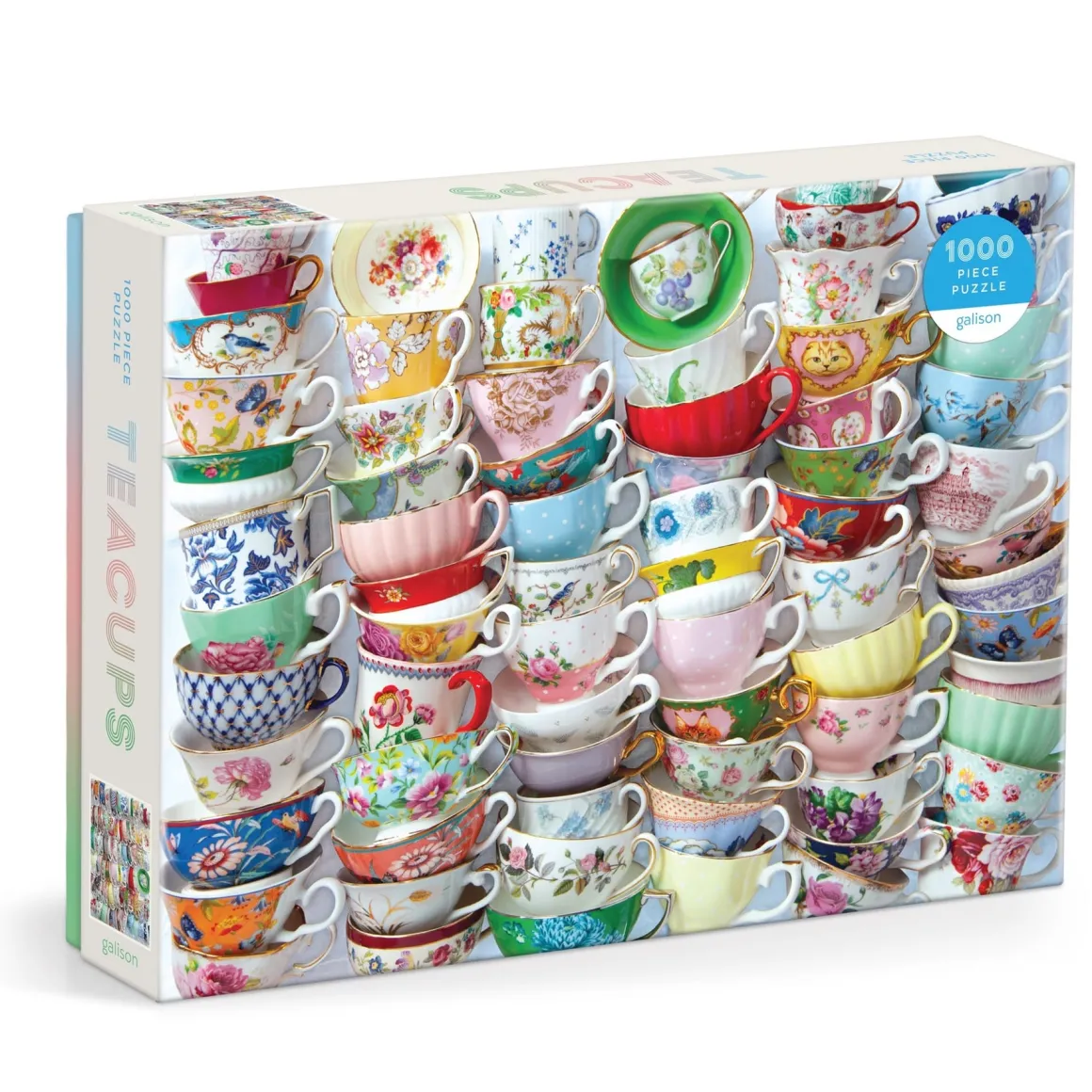 Teacups 1000 Piece Puzzle