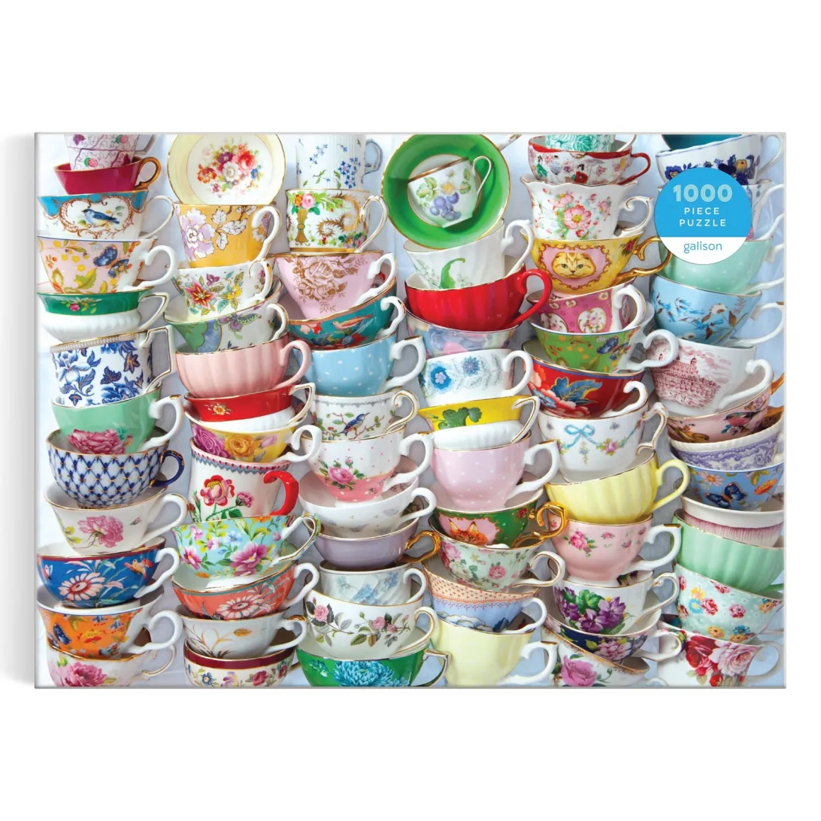 Teacups 1000 Piece Puzzle