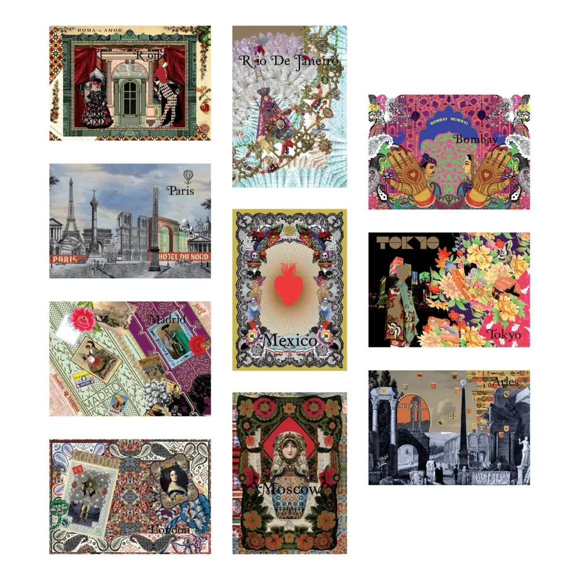 The Art of Travel Postcards