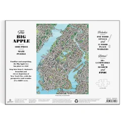 The Big Apple 1000 Piece Maze Puzzle