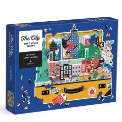 The City That Never Sleeps 750 Piece Shaped Puzzle
