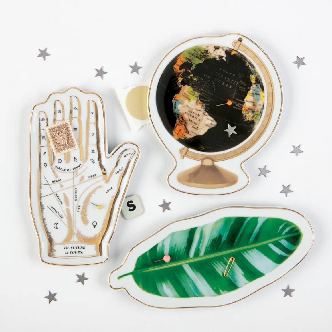 The Future is Yours Shaped Porcelain Tray