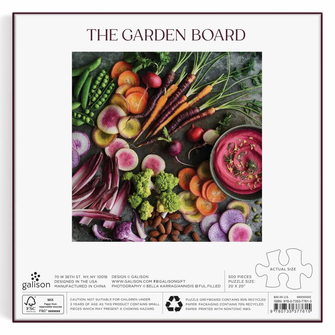 The Garden Board 500 Piece Puzzle