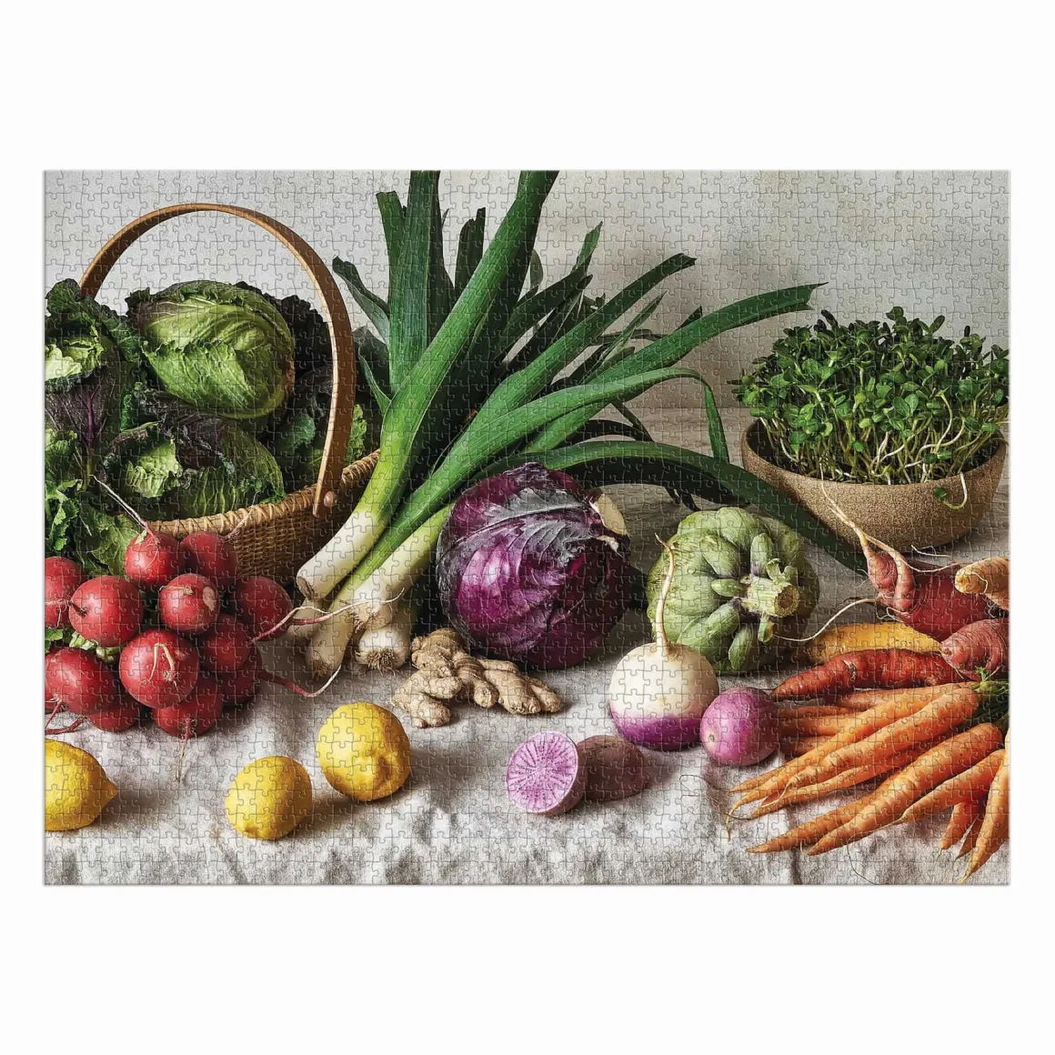 The Greenmarket Table 1500 Piece Puzzle