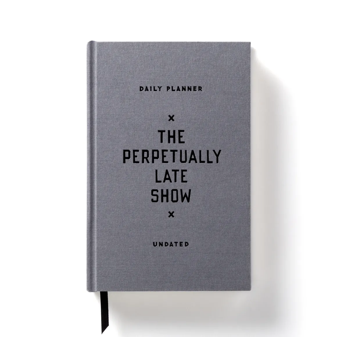 The Perpetually Late Show Undated Standard Planner