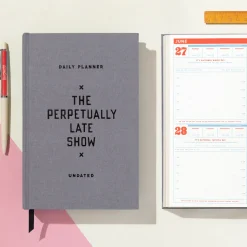 The Perpetually Late Show Undated Standard Planner
