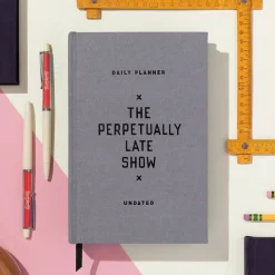 The Perpetually Late Show Undated Standard Planner