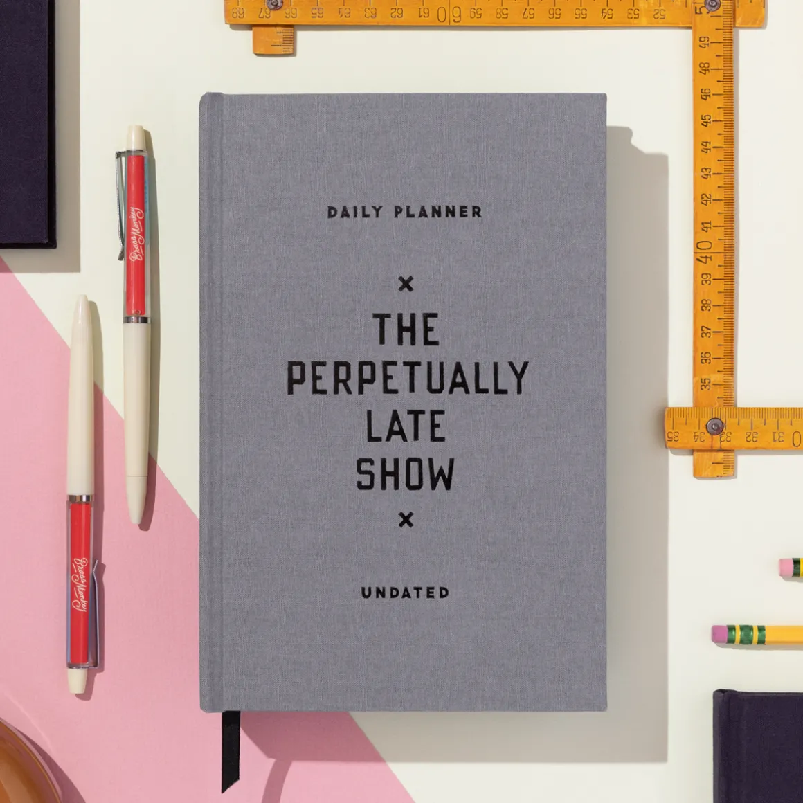 The Perpetually Late Show Undated Standard Planner