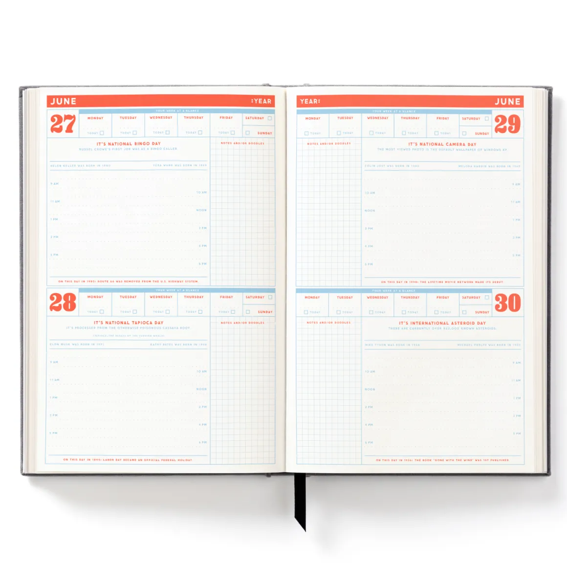 The Perpetually Late Show Undated Standard Planner