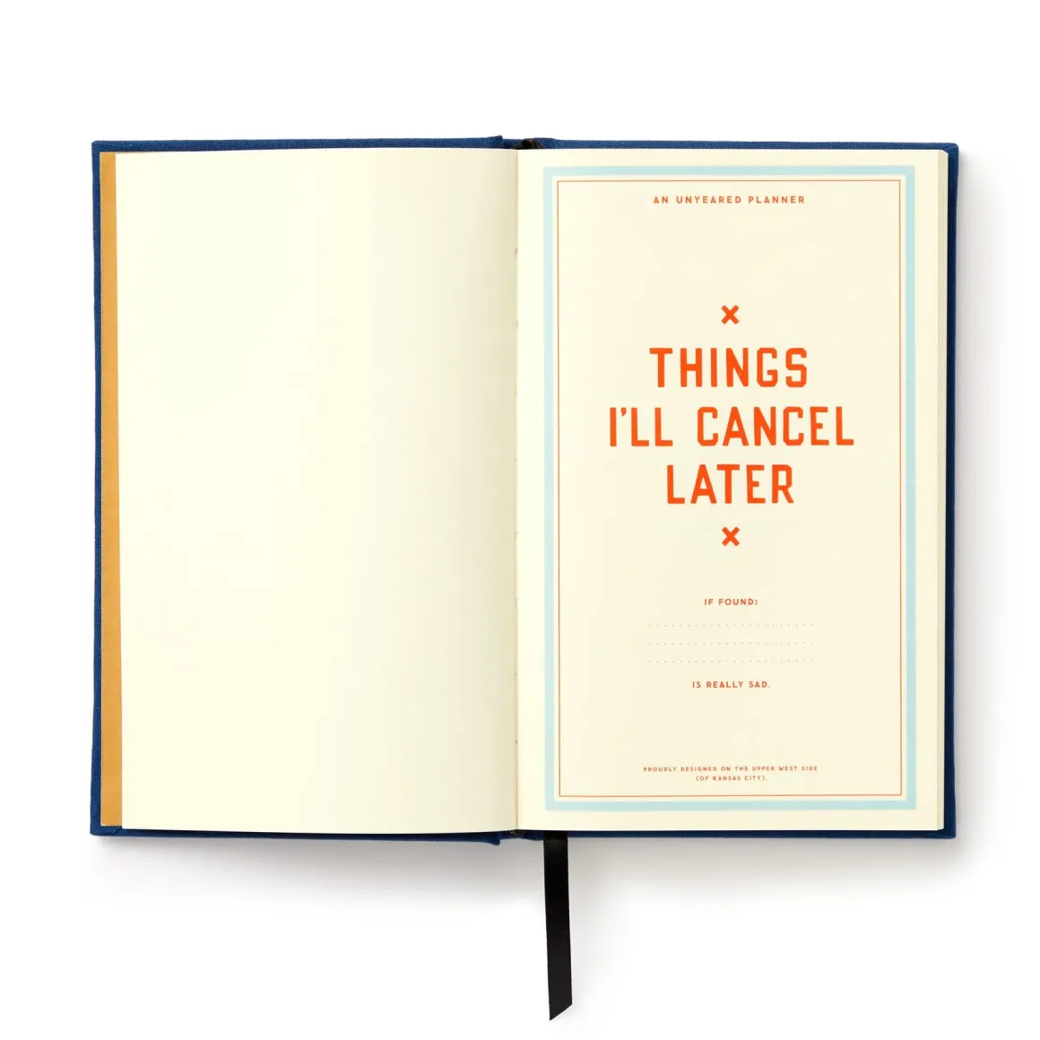 Things I'll Cancel Later Undated Mini Planner