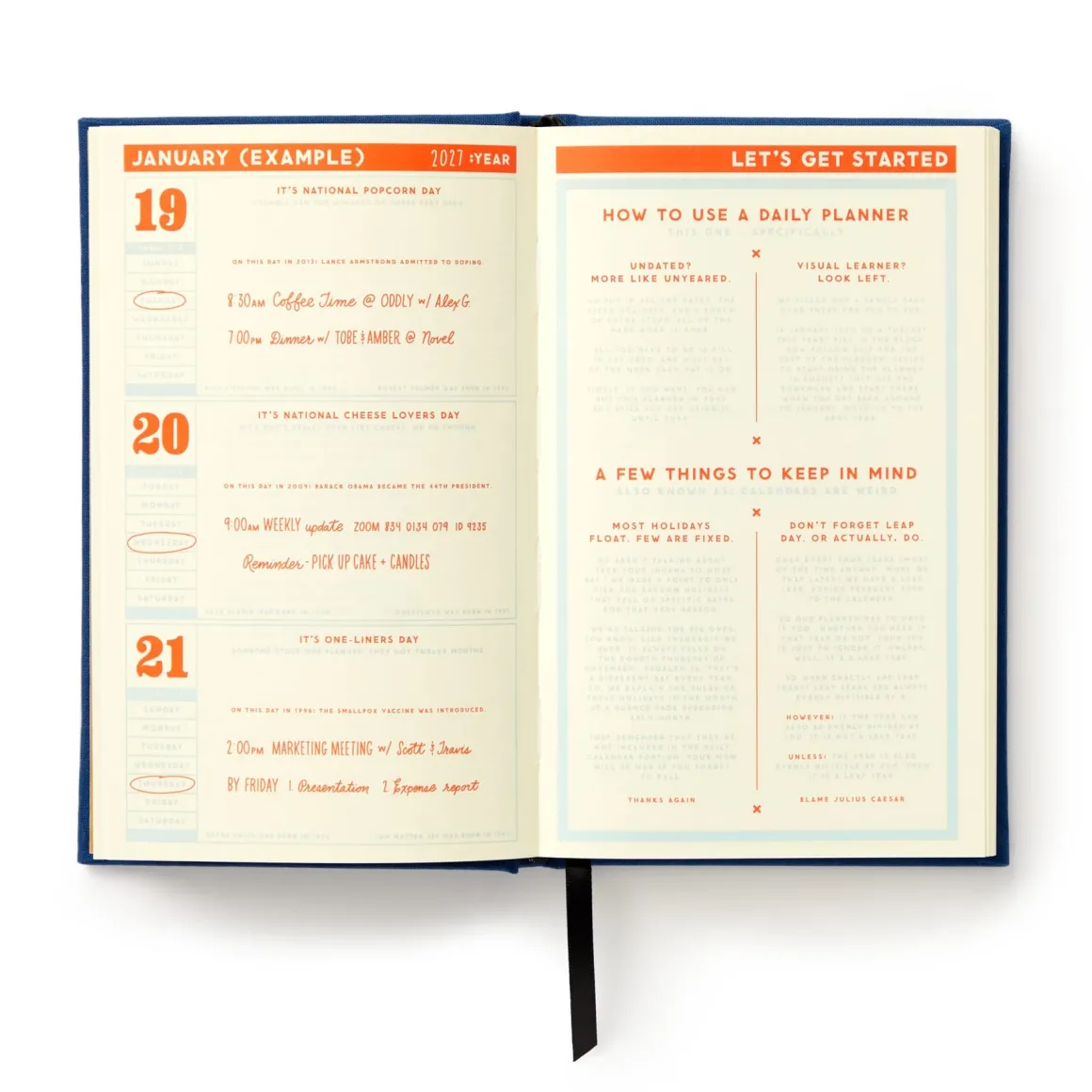 Things I'll Cancel Later Undated Mini Planner