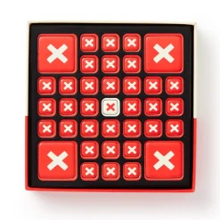 Tic Tac No Magnetic Fridge Game