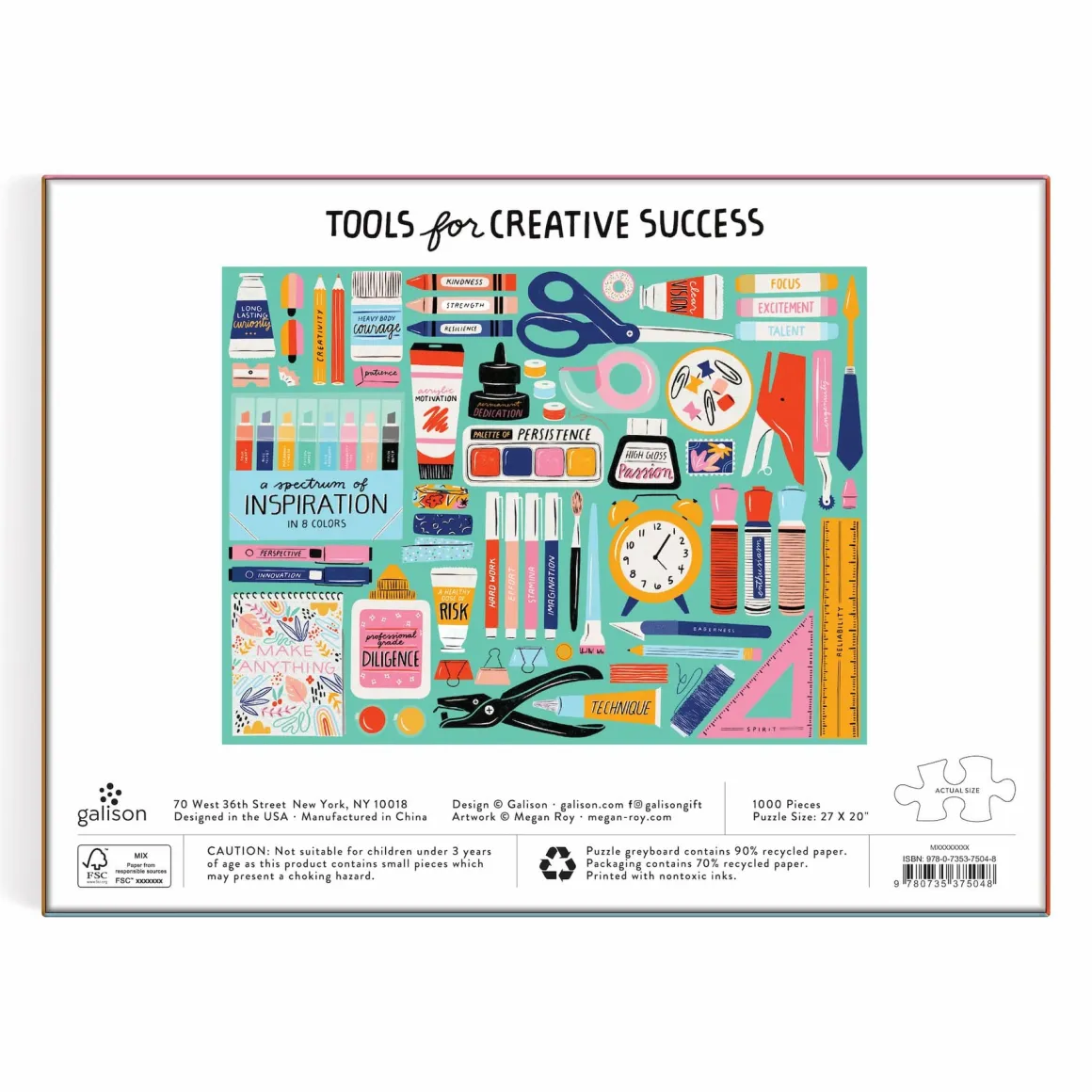 Tools for Creative Success 1000 Piece Puzzle