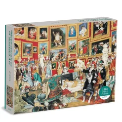 Tribuna of the Uffizi Meowsterpiece of Western Art 1500 Piece Jigsaw Puzzle