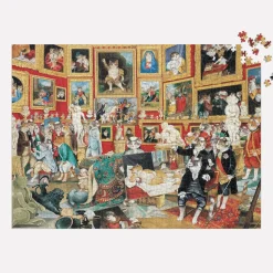 Tribuna of the Uffizi Meowsterpiece of Western Art 1500 Piece Jigsaw Puzzle