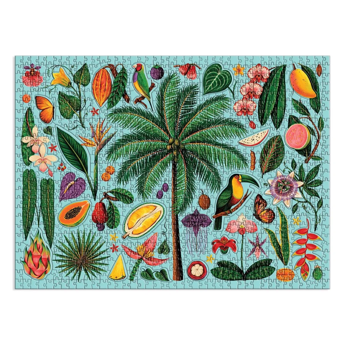 Tropics 1000 Piece Puzzle with Shaped Pieces