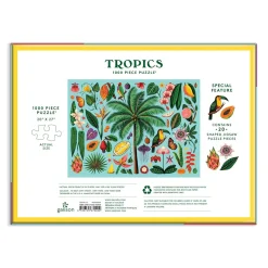 Tropics 1000 Piece Puzzle with Shaped Pieces