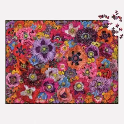Troy Litten Bees in the Poppies 1000 Piece Puzzle