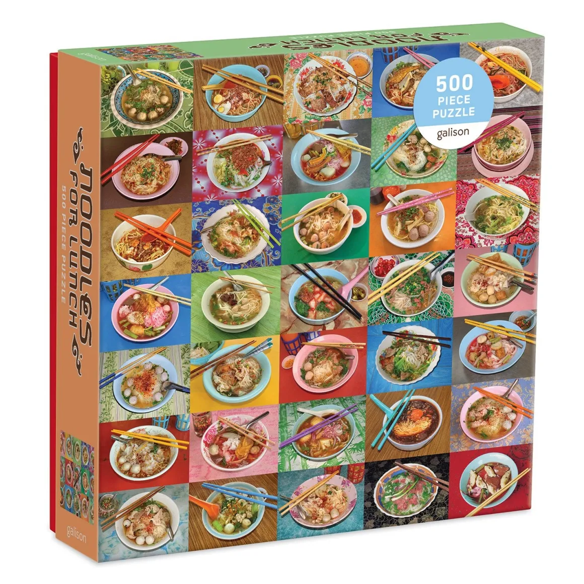 Troy Litten Noodles for Lunch 500 Piece Jigsaw Puzzle