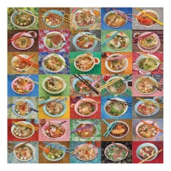 Troy Litten Noodles for Lunch 500 Piece Jigsaw Puzzle