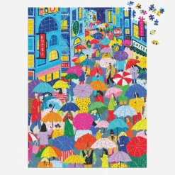 Umbrella Lane 1000 Piece Puzzle