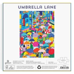 Umbrella Lane 1000 Piece Puzzle