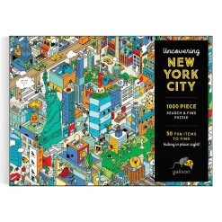 Uncovering New York City Search and Find 1000 Piece Puzzle