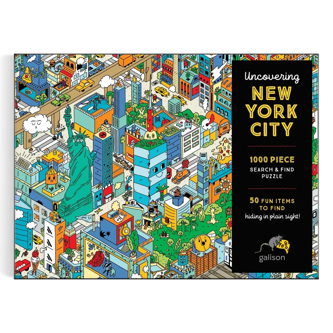 Uncovering New York City Search and Find 1000 Piece Puzzle