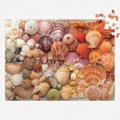 Vibrant Seashells 1000 Piece Puzzle