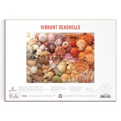Vibrant Seashells 1000 Piece Puzzle