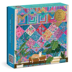 Victoria Ball Quilter's Corner 1000 Piece Foil Puzzle