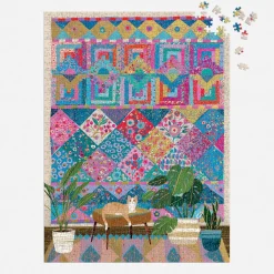 Victoria Ball Quilter's Corner 1000 Piece Foil Puzzle