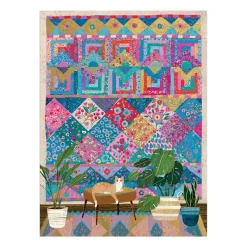 Victoria Ball Quilter's Corner 1000 Piece Foil Puzzle