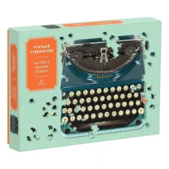 Vintage Typewriter 750 Piece Shaped Jigsaw Puzzle