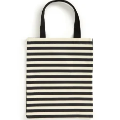 Warhol Banana Canvas Tote Bag - Black