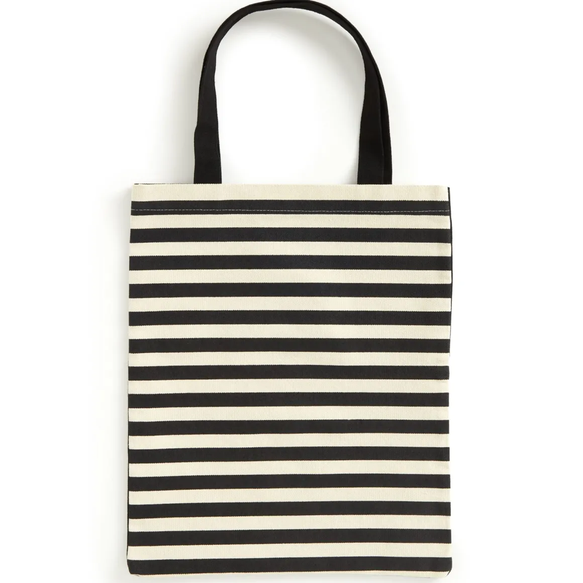 Warhol Banana Canvas Tote Bag - Black