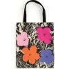Warhol Flowers Canvas Tote Bag